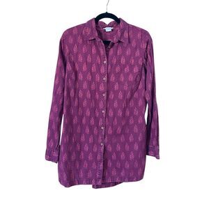 Duluth Trading Co. Hemp Cotton Feather Shirt